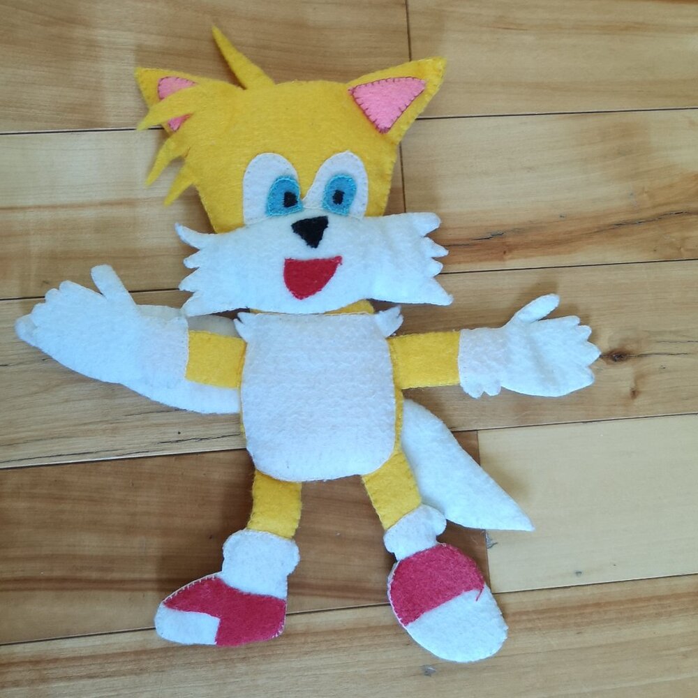 Felt Handmade Stuffed Animal Tails from Sonic the Hedgehog